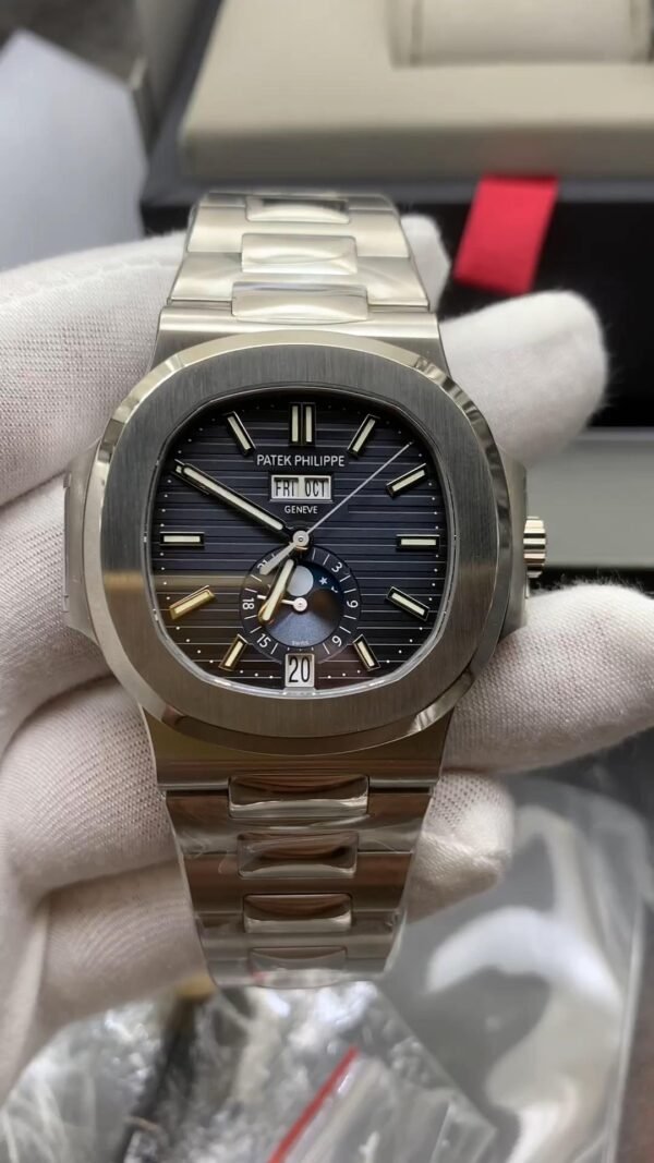 PPF Factory - Patek Philippe Nautilus Series 5726/1A Imitating the Original cal.324PS Movement 904L King of Steel, 40.5-size Men's Watch Top Clone Watch Shipping Actual Photos - Image 3