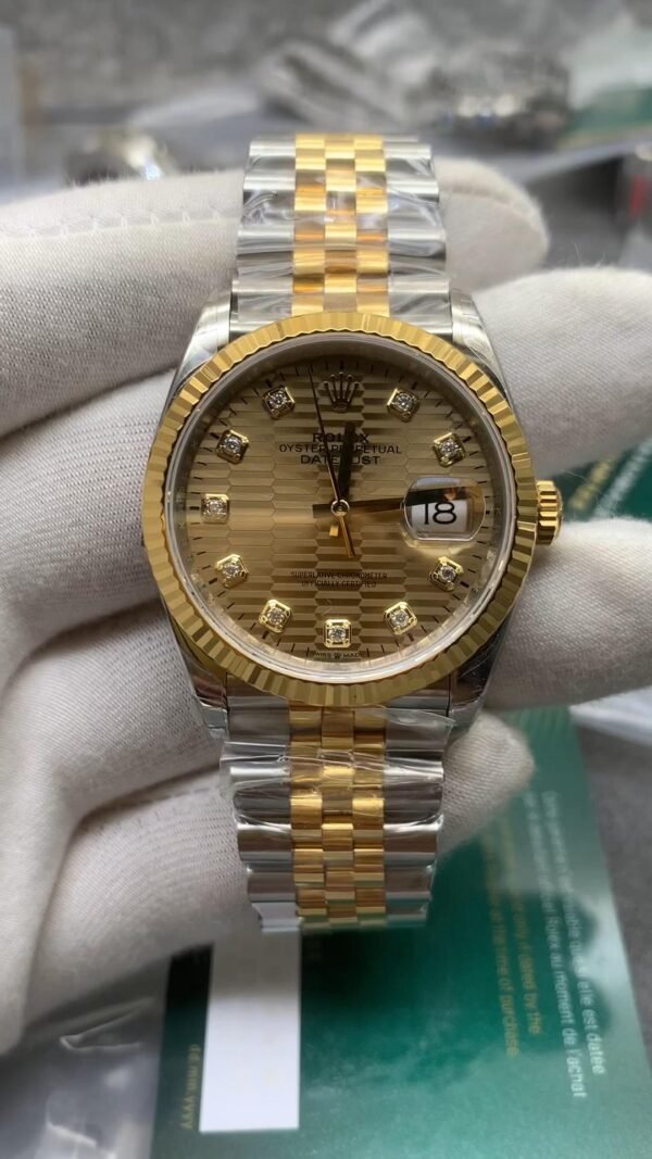 [Delivery actual shooting] VS Factory - Rolex Datejust series, 36 size, replica of counter 3235 automatic mechanical movement, super replicated wristwatch - Image 2