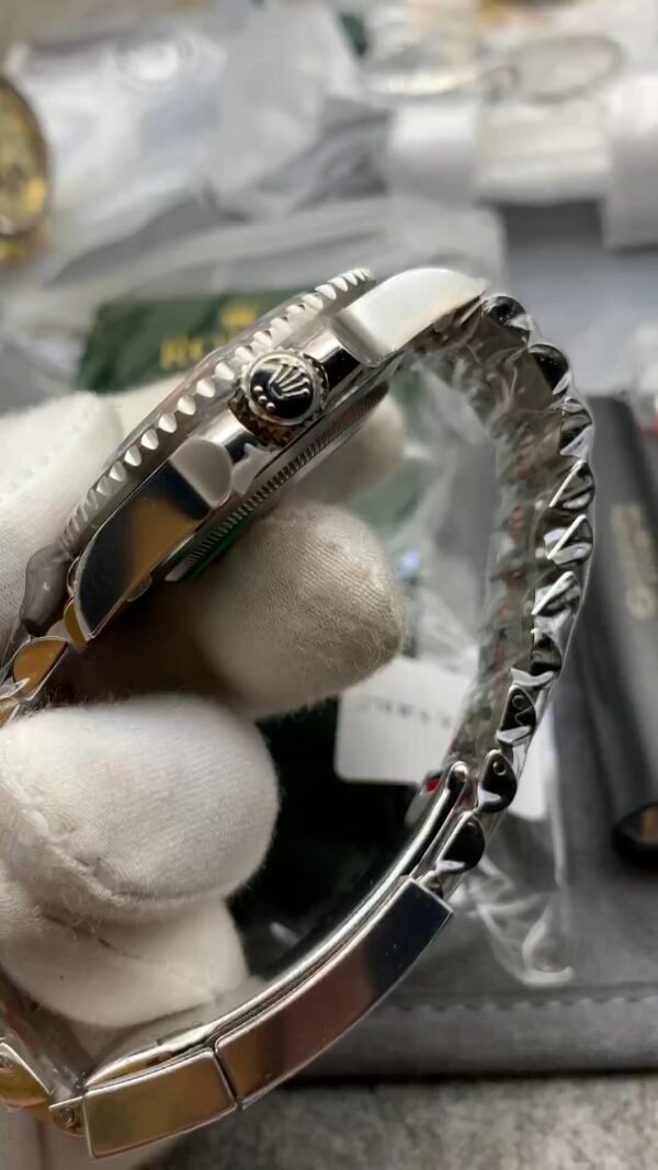 ARF Factory Weighted Version (🌹Same weight as original🌹) - Rolex GMT-Master II series, 904 steel, 40 size, black and red bezel, black dial, men's watch V3 version, 72-hour movement version, super replicated wristwatch - Delivery actual shooting - Image 2