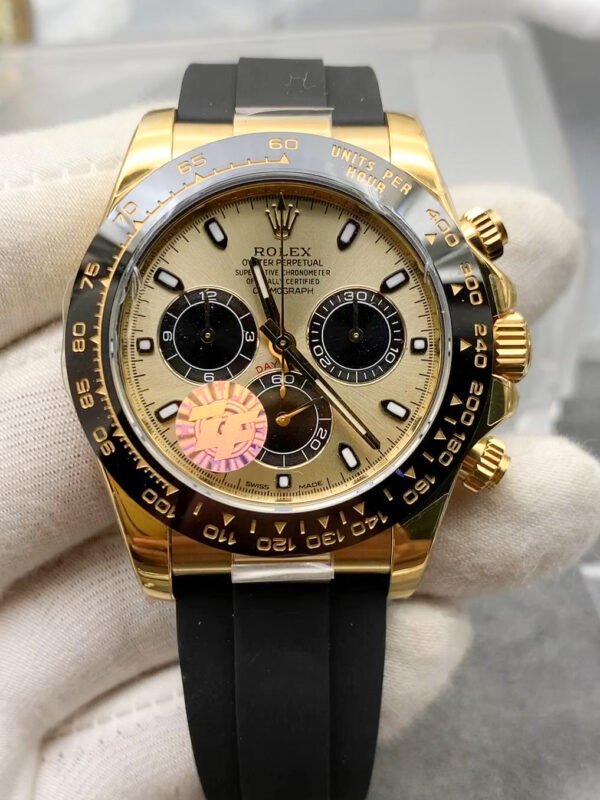 APS Factory Hot Sale - Rolex Cosmograph Daytona Series (Weighted Version) 【The weight is the same as that of the counter】 4130 movement, 904 steel, 40 size, super cloned wristwatch - Delivery actual shooting