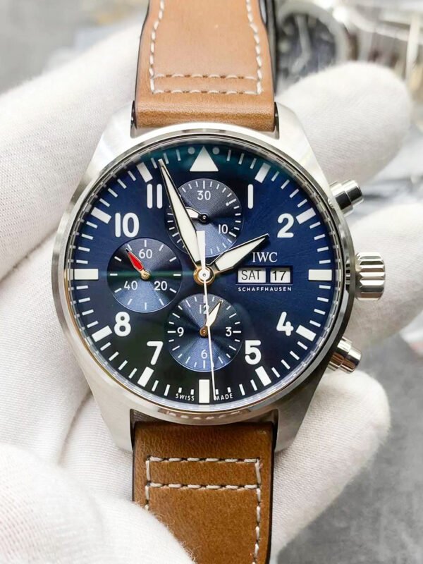 [Delivery actual shooting] ZF Factory - IWC Pilot's Watch Series, 43 diameter size Big Pilot, with the same functions as the genuine one, 7750 movement, super cloned wristwatch