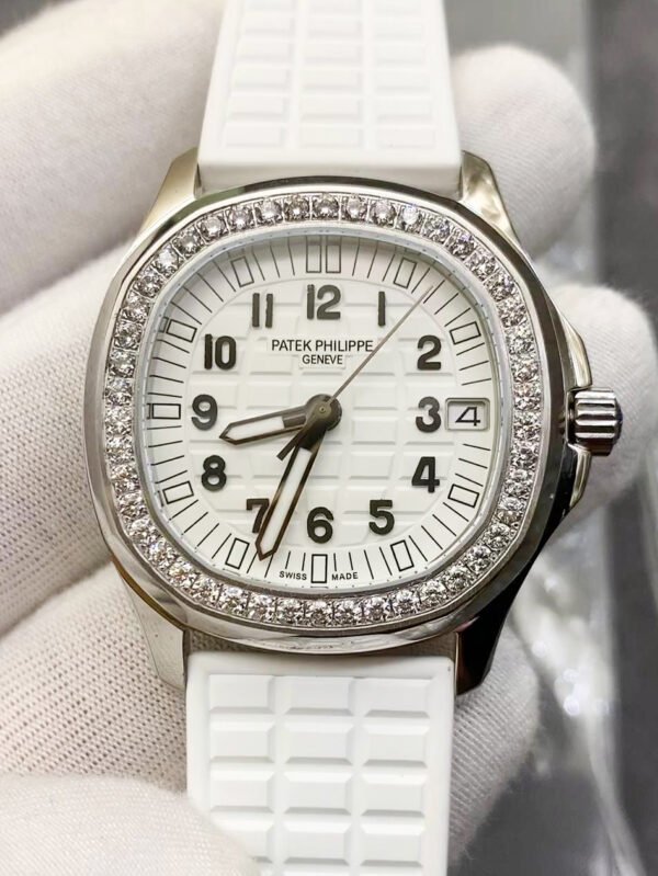 PPF Factory - Patek Philippe Aquanaut Series, Automatic mechanical movement, 37 size, women's watch, replicated wristwatch - Delivery actual shooting