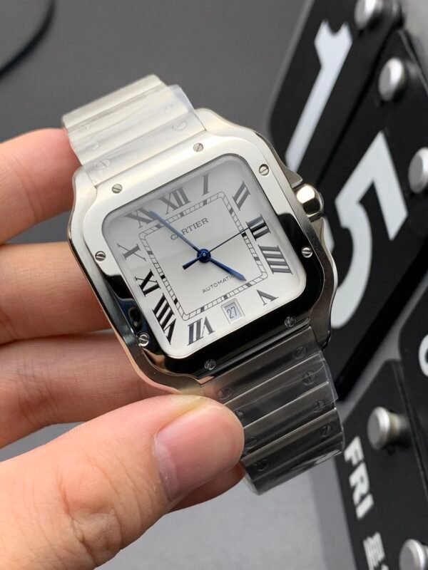 Cartier Santos Series, Top-level Replicated Wristwatch (Delivery Actual Shooting) - Image 3