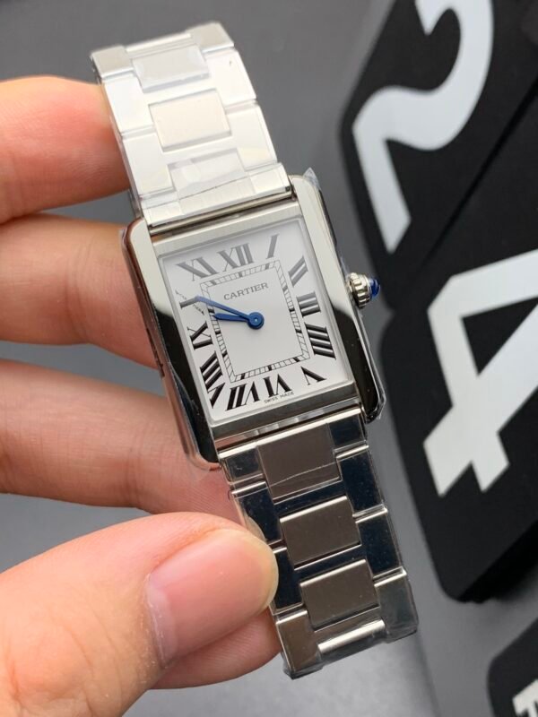 Cartier Tank Series, Ladies' Watch, Top-level Replicated Wristwatch (Delivery Actual Shooting) - Image 2