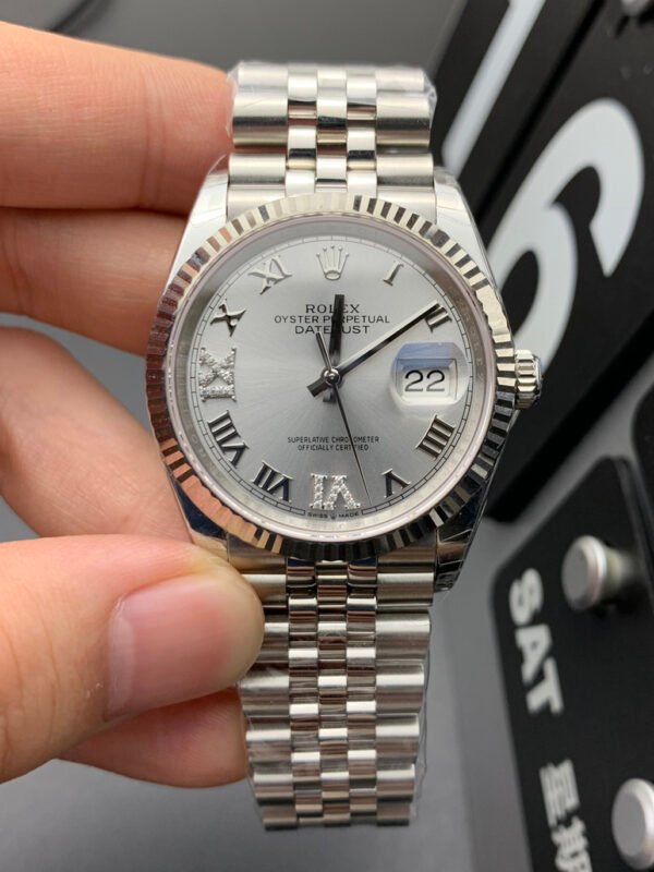 Rolex Datejust Series Date Blue Turquoise 1:1 Replicated High Imitation Watch, Wristwatch (Delivery Actual Shooting)
