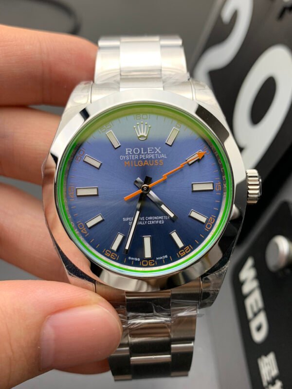 Rolex Milgauss Series, Top-level Replicated Wristwatch (Spot Goods Actual Shooting)