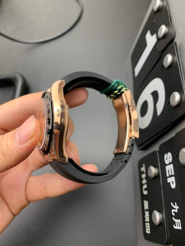 Rolex Cosmograph Daytona Series, Rose Gold, Top-level Replicated Wristwatch (Actual Shooting) - Image 3