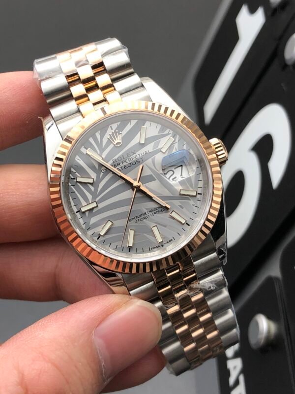 Rolex Datejust Series Day-Date, Ladies' 1:1 Replicated High Imitation Watch, Wristwatch - Image 4