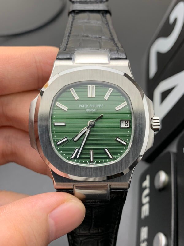 Patek Philippe Sport Elegance Series Nautilus, Diamond-set, Top-level Replicated Wristwatch (Actual Shooting)