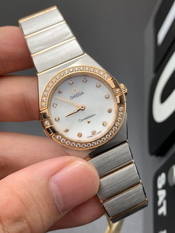 Omega Constellation, Ladies' Version, Top-level 1:1 Replicated Clone Wristwatch (Video Review and Actual Shooting) - Image 2