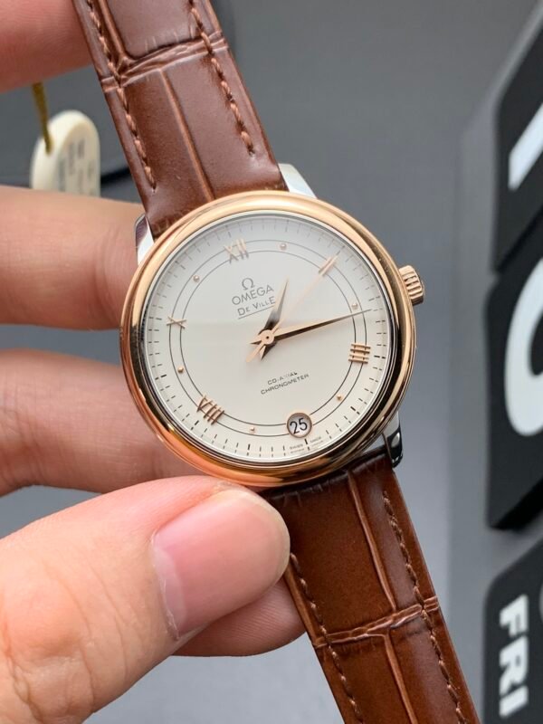 Omega De Ville Series, Quartz, Ladies' Version, Top-level 1:1 Replicated Clone Wristwatch (Video Review and Actual Shooting) - Image 4