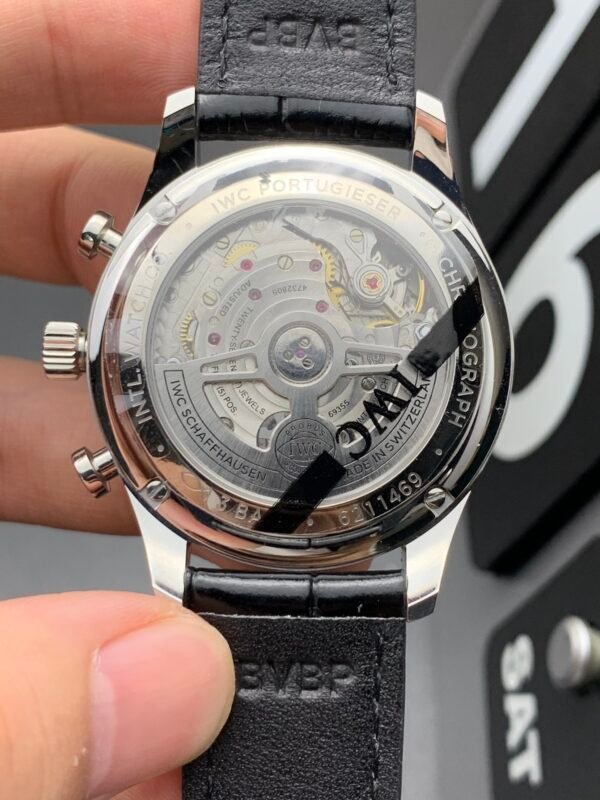 IWC Portuguese Series, Chronograph, Top-level 1:1 Replicated Clone Wristwatch (Video Review and Actual Shooting) - Image 2
