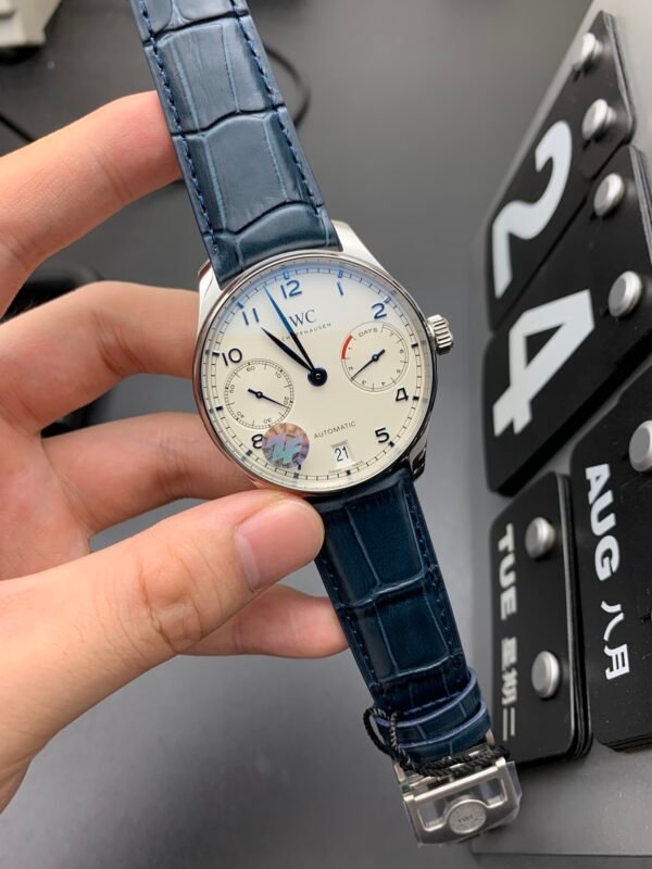 IWC Portuguese Series, Chronograph, Top-level 1:1 Replicated Clone Wristwatch (Video Review and Actual Shooting) - Image 4
