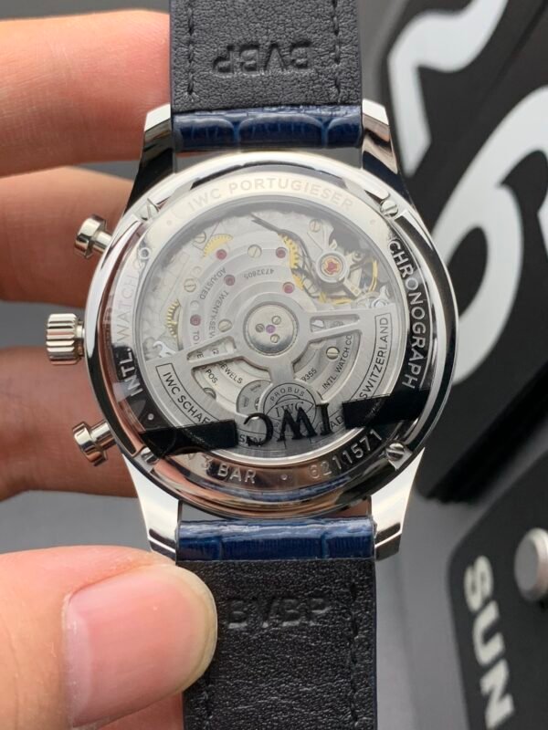 IWC Portuguese Series, Chronograph, Top-level 1:1 Replicated Clone Wristwatch (Video Review and Actual Shooting) - Image 4