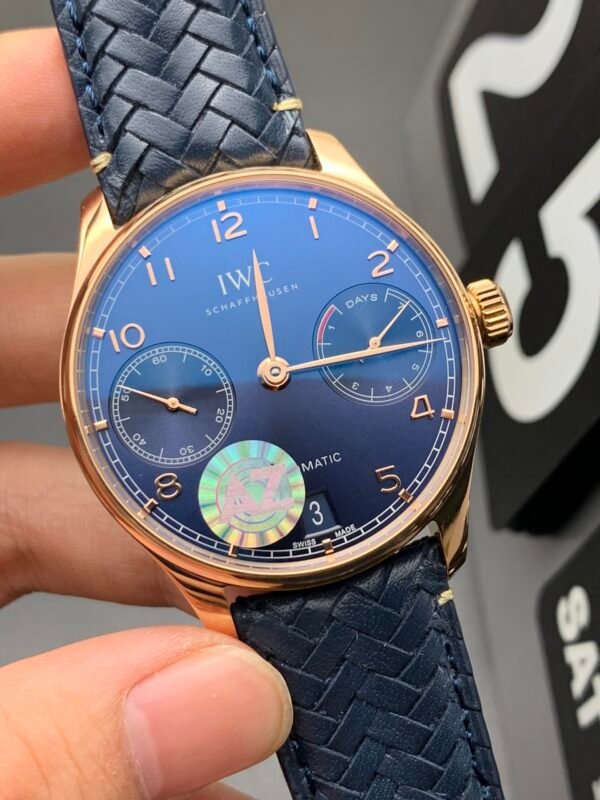 IWC Portuguese Series, Chronograph, Top-level 1:1 Replicated Clone Wristwatch (Video Review and Actual Shooting) - Image 4