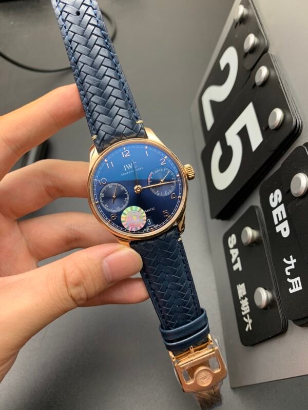 IWC Portuguese Series, Chronograph, Top-level 1:1 Replicated Clone Wristwatch (Video Review and Actual Shooting) - Image 5