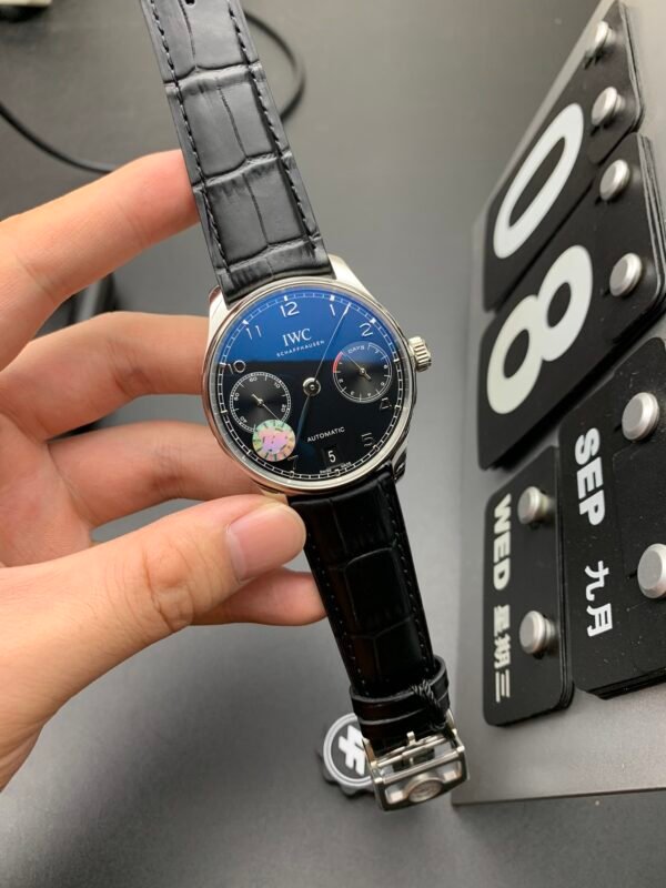 IWC Portuguese Series, Chronograph, Top-level 1:1 Replicated Clone Wristwatch (Video Review and Actual Shooting) - Image 3