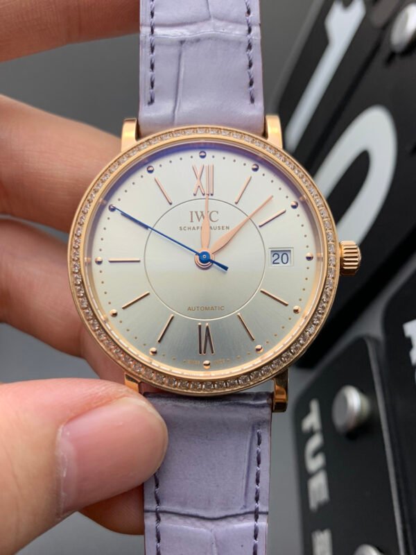 IWC Portofino Series, Diamond-set Women's Style, Top-level 1:1 Replicated Clone Wristwatch (Video Review and Actual Shooting)