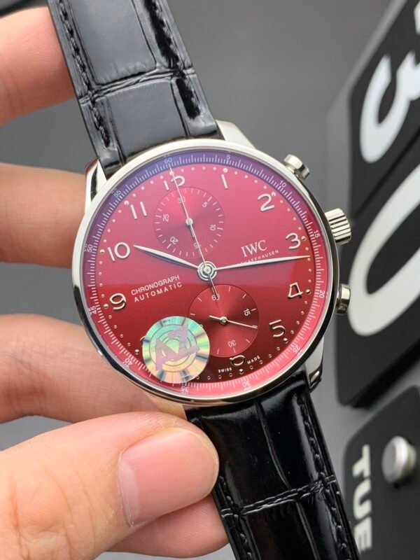 IWC Pilot's Series, Chronograph, Top-level 1:1 Replicated Clone Wristwatch (Video Review and Actual Shooting) - Image 3