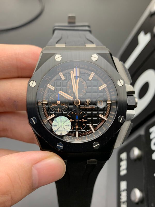 Audemars Piguet Royal Oak Concept Series, Carbon Fiber, Top-level 1:1 Replicated Clone Wristwatch (Video Review and Actual Shooting)