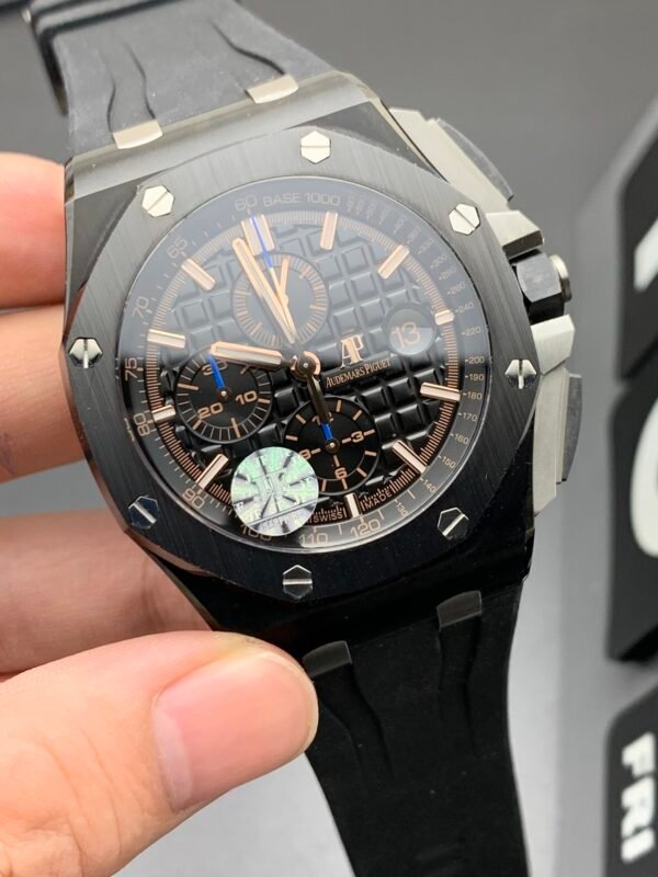 Audemars Piguet Royal Oak Concept Series, Carbon Fiber, Top-level 1:1 Replicated Clone Wristwatch (Video Review and Actual Shooting) - Image 6