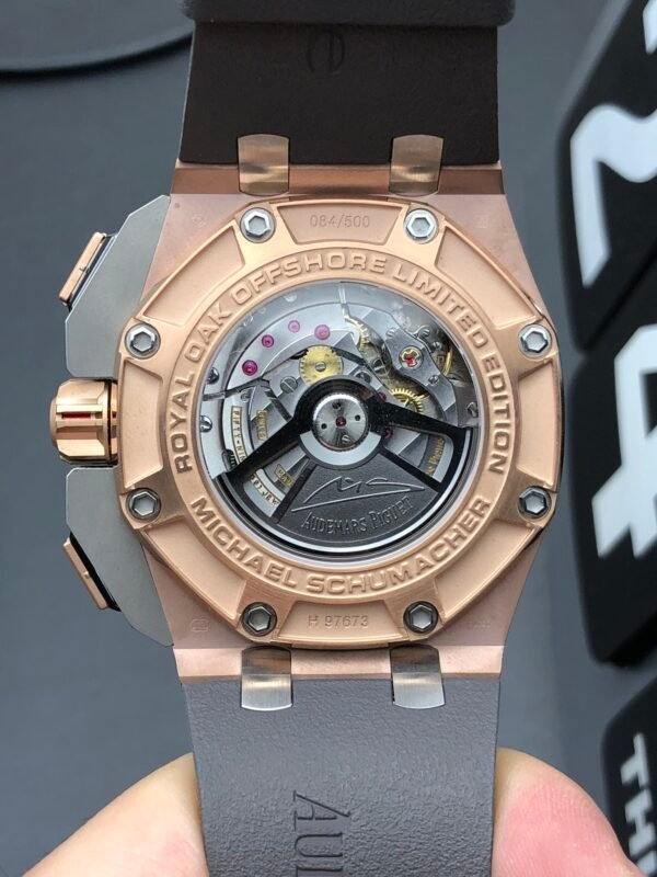 Audemars Piguet Royal Oak Offshore Series, Schumacher, Top-level 1:1 Replicated Clone Wristwatch (Video Review and Actual Shooting) - Image 2
