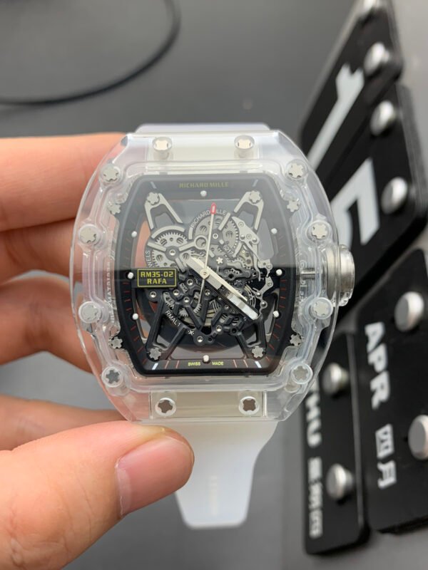 Richard Mille Transparent, High Imitation Top-level 1:1 Replicated Clone Wristwatch