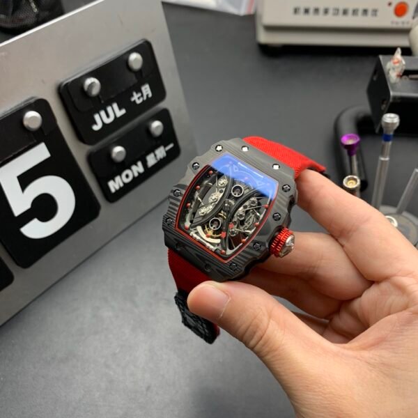 Richard Mille Double Bridge, High Imitation Top-level 1:1 Replicated Clone Wristwatch (Video Review and Actual Shooting) - Image 2