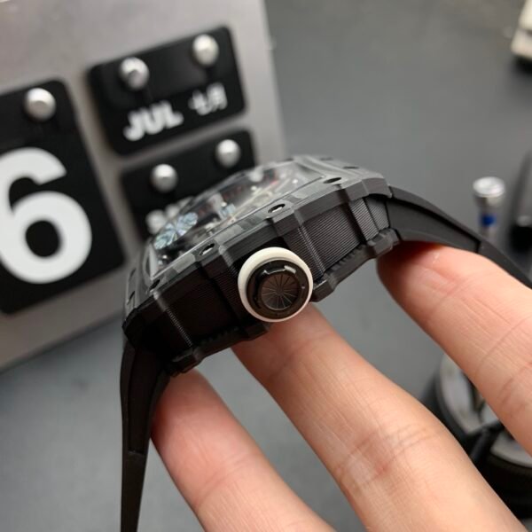 Richard Mille Carbon Fiber, High Imitation Top-level 1:1 Replicated Clone Wristwatch (Video Review and Actual Shooting) - Image 3