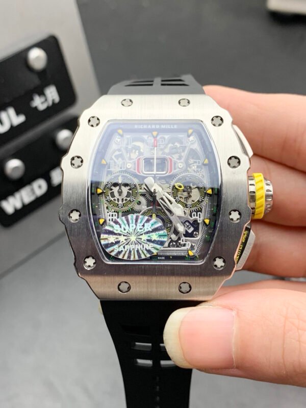Richard Mille Titanium Alloy, High Imitation Top-level 1:1 Replicated Clone Wristwatch (Video Review and Actual Shooting)