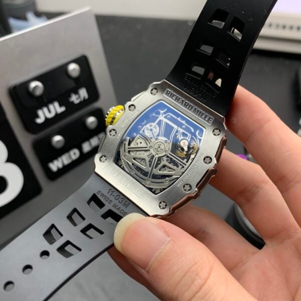 Richard Mille Titanium Alloy, High Imitation Top-level 1:1 Replicated Clone Wristwatch (Video Review and Actual Shooting) - Image 2