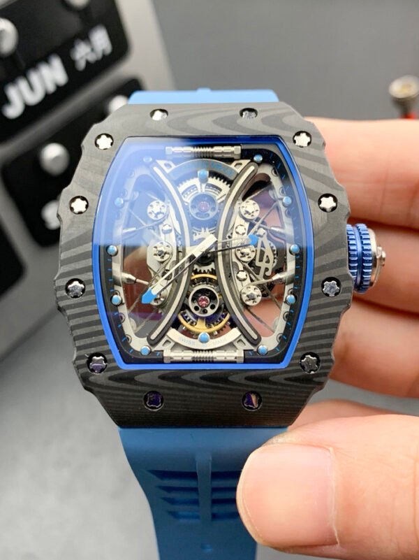 Richard Mille Double Bridge, High Imitation Top-level 1:1 Replicated Clone Wristwatch (Video Review and Actual Shooting)