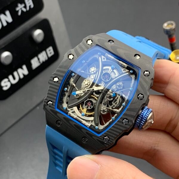 Richard Mille Double Bridge, High Imitation Top-level 1:1 Replicated Clone Wristwatch (Video Review and Actual Shooting) - Image 5