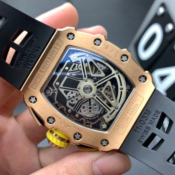 Richard Mille Chronograph, High Imitation Top-level 1:1 Replicated Clone Wristwatch (Video Review and Actual Shooting) - Image 2