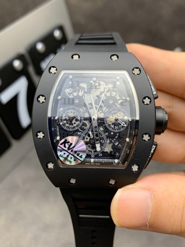 Richard Mille Ceramic, High Imitation Top-level 1:1 Replicated Clone Wristwatch (Video Review and Actual Shooting)