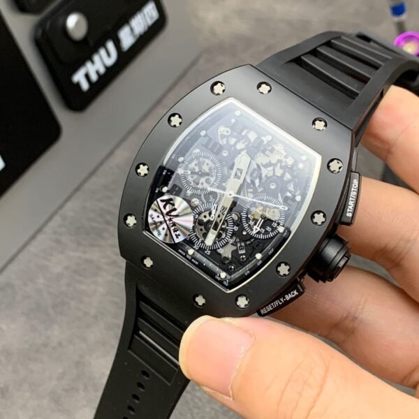 Richard Mille Ceramic, High Imitation Top-level 1:1 Replicated Clone Wristwatch (Video Review and Actual Shooting) - Image 5