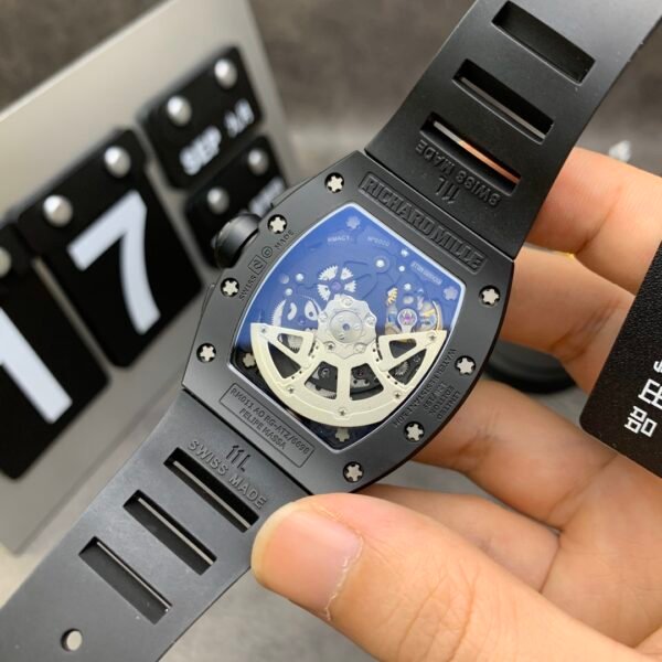 Richard Mille Ceramic, High Imitation Top-level 1:1 Replicated Clone Wristwatch (Video Review and Actual Shooting) - Image 6