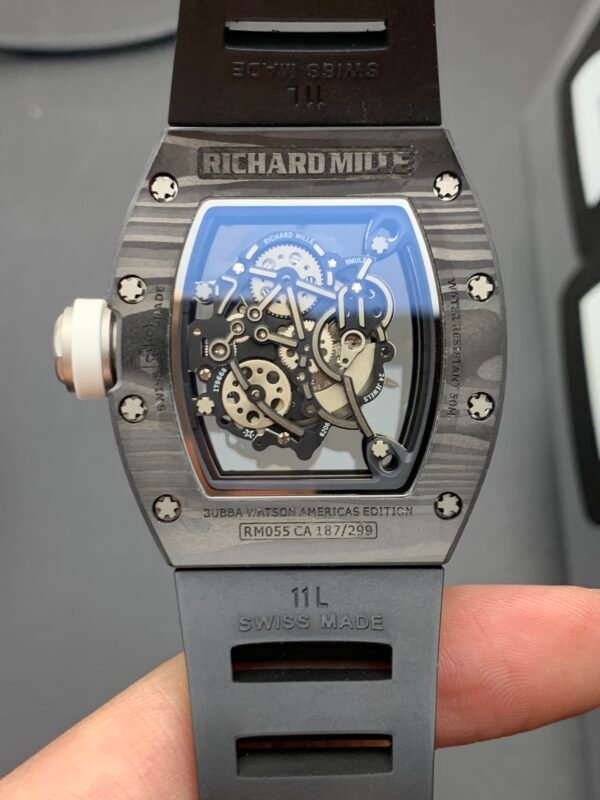 Richard Mille Carbon Fiber, High Imitation Top-level 1:1 Replicated Clone Wristwatch (Video Review and Actual Shooting) - Image 3