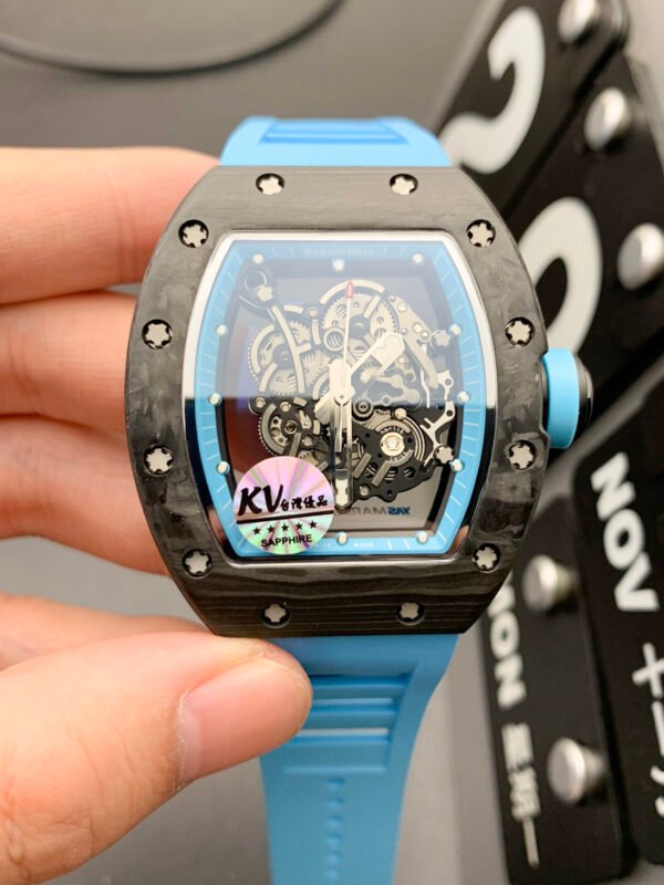 Richard Mille Carbon Fiber, High Imitation Top-level 1:1 Replicated Clone Wristwatch (Video Review and Actual Shooting)