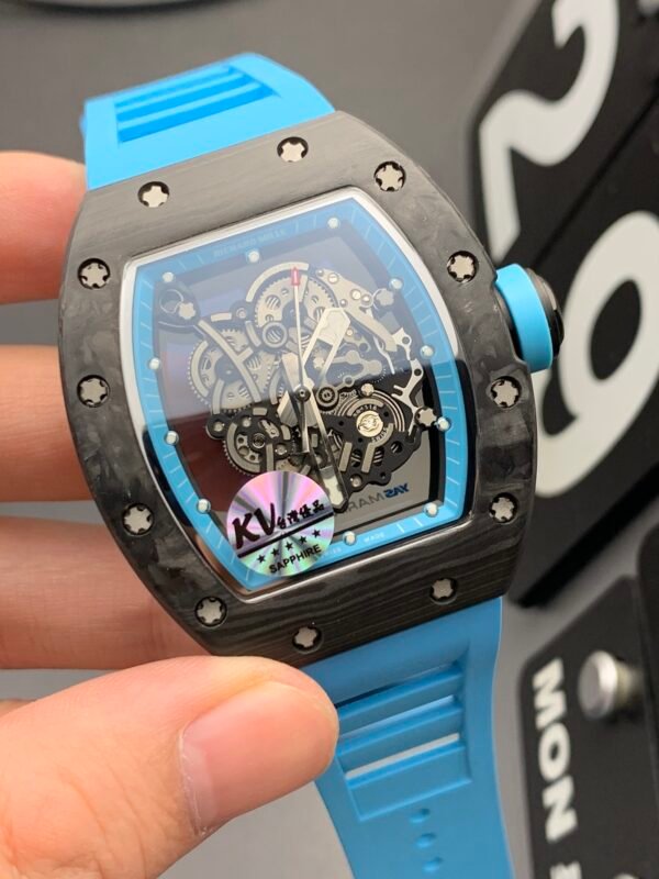 Richard Mille Carbon Fiber, High Imitation Top-level 1:1 Replicated Clone Wristwatch (Video Review and Actual Shooting) - Image 4