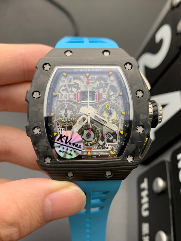 Richard Mille Chronograph, High Imitation Top-level 1:1 Replicated Clone Wristwatch (Video Review and Actual Shooting)