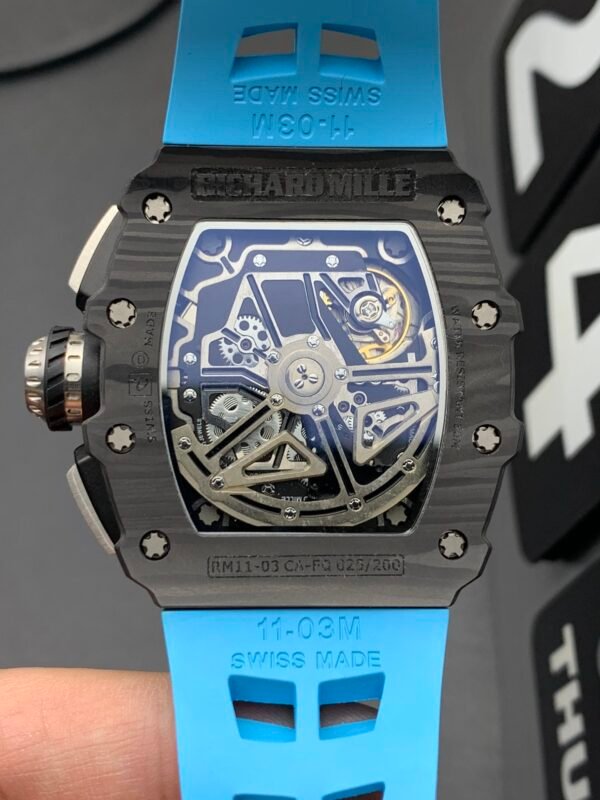 Richard Mille Chronograph, High Imitation Top-level 1:1 Replicated Clone Wristwatch (Video Review and Actual Shooting) - Image 3