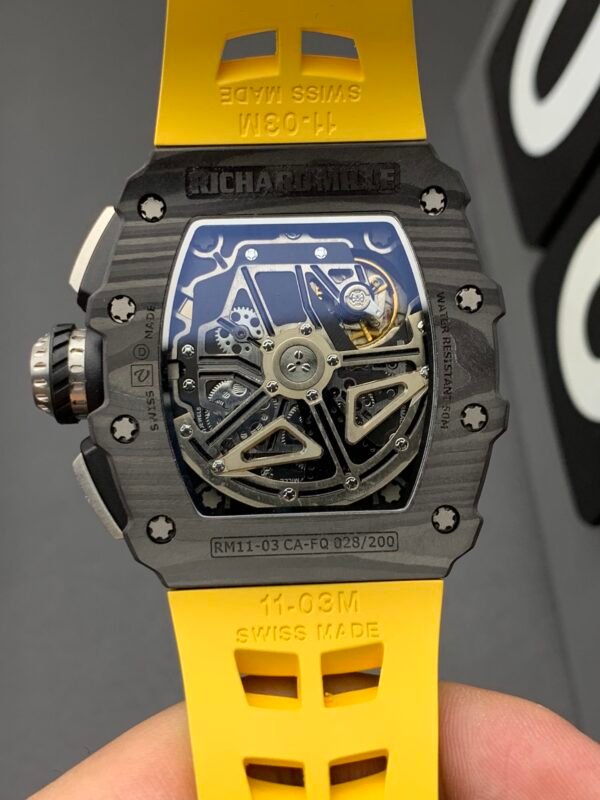 Richard Mille Chronograph, High Imitation Top-level 1:1 Replicated Clone Wristwatch (Video Review and Actual Shooting) - Image 2