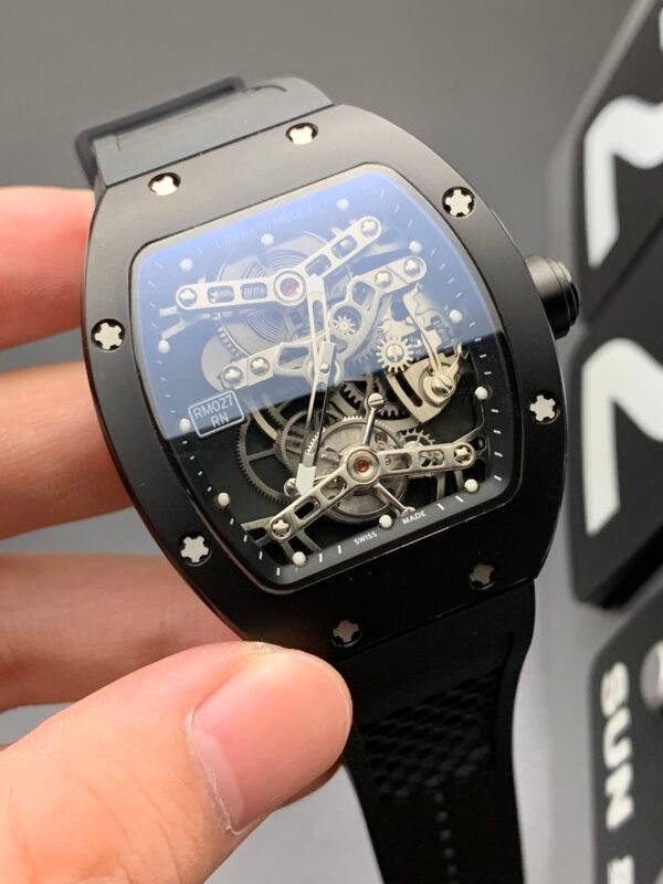Richard Mille Tourbillon, High Imitation Top-level 1:1 Replicated Clone Wristwatch (Video Review and Actual Shooting) - Image 5