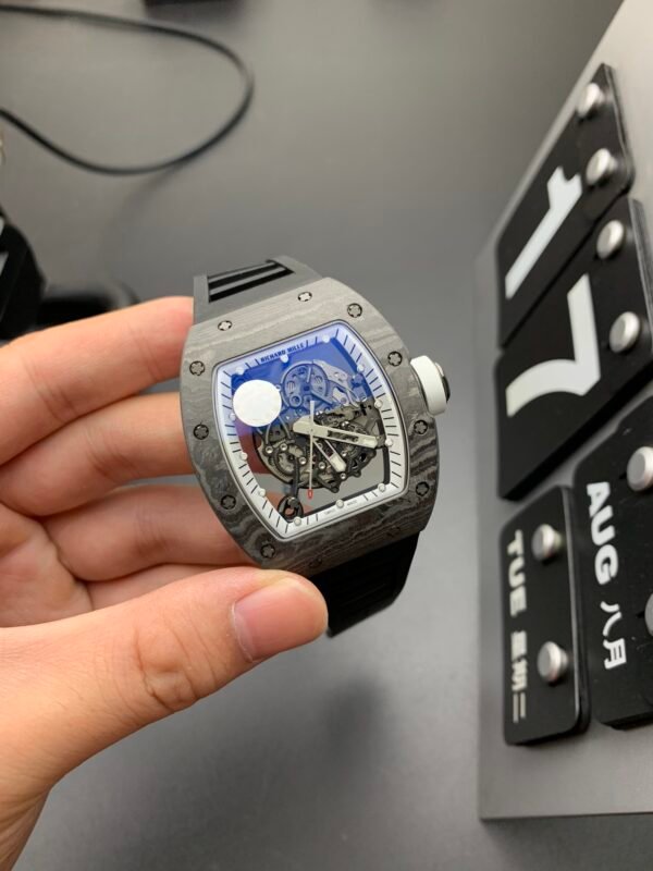 Richard Mille Carbon Fiber, High Imitation Top-level 1:1 Replicated Clone Wristwatch (Video Review and Actual Shooting) - Image 2