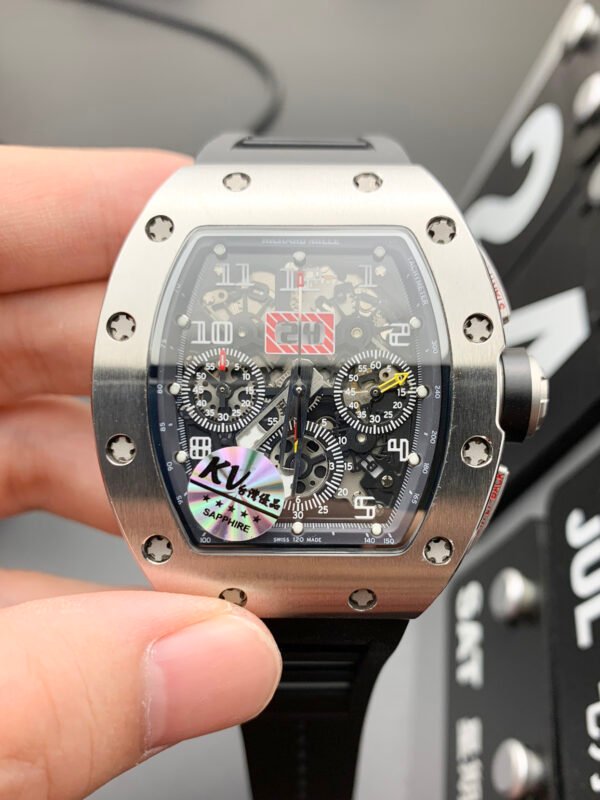 Richard Mille Chronograph, High Imitation Top-level 1:1 Replicated Clone Wristwatch (Video Review and Actual Shooting)