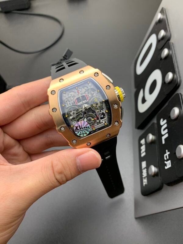 Richard Mille Chronograph, High Imitation Top-level 1:1 Replicated Clone Wristwatch (Video Review and Actual Shooting) - Image 4