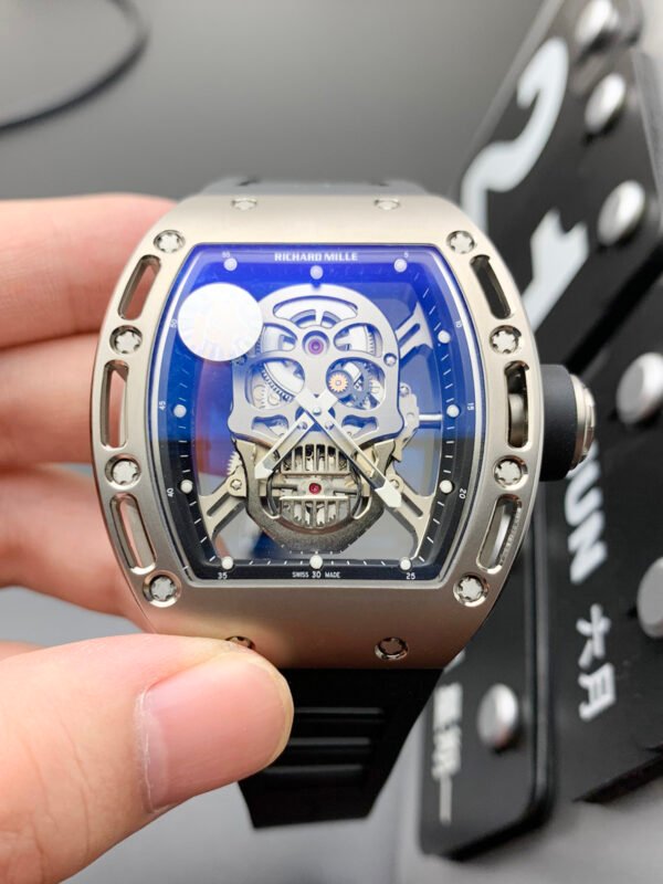 Richard Mille Skull, High Imitation Top-level 1:1 Replicated Clone Wristwatch (Video Review and Actual Shooting)