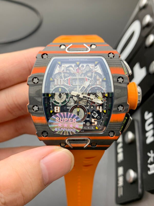 Richard Mille Chronograph, High Imitation Top-level 1:1 Replicated Clone Wristwatch (Video Review and Actual Shooting)