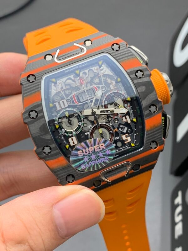 Richard Mille Chronograph, High Imitation Top-level 1:1 Replicated Clone Wristwatch (Video Review and Actual Shooting) - Image 2